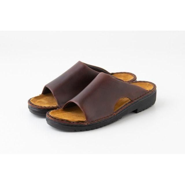 NAOT ナオト CECILIA シシリア サンダル Buffalo Leather（赤茶
