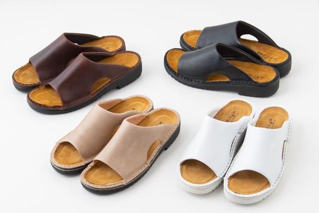 NAOT ナオト CECILIA シシリア サンダル Buffalo Leather（赤茶