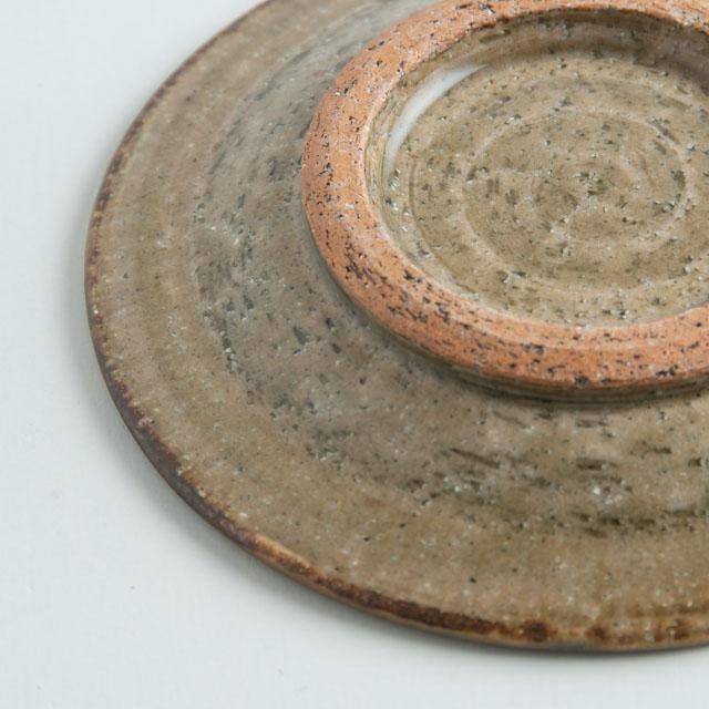 やまぽた 山口和声 四寸皿 01｜陶器 作家物 うつわ 器 食器