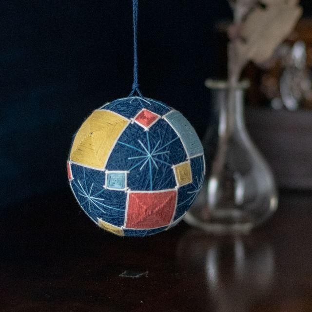 手鞠 振り落とせ 手毬 てまり 手まり 115 刺繍 桜 赤