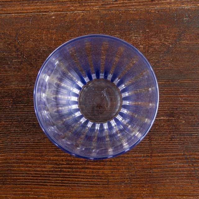 花岡 央 ヒロイグラス ren冷茶グラス 04 ヒヤシンス｜吹きガラス