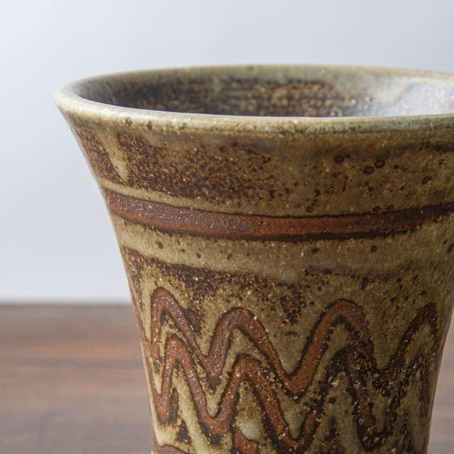 中ノ畑窯 佐藤央巳・友美 花器 01 花瓶｜花入れ 陶器 作家物