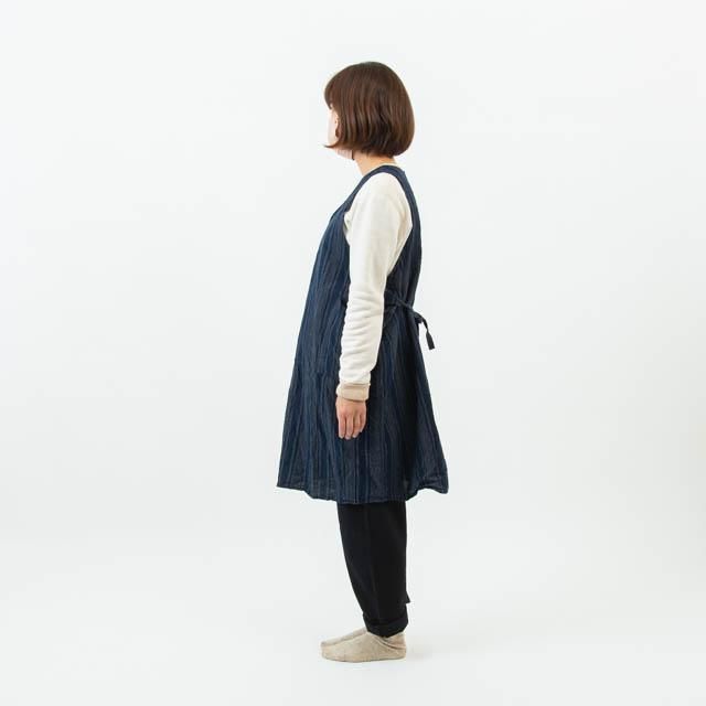 松本 陶片木 リネン エプロンドレス エプロンワンピ 美味しい レシピが できたから 主婦の友より発売されております