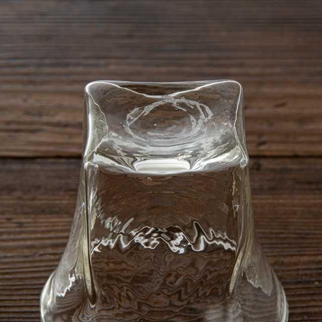 安土草多 吹きガラス 冷酒グラス 角 AZ-G21｜取扱店 オンライン