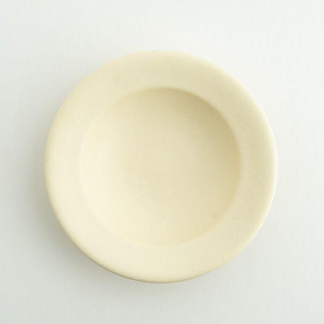 Awabi ware アワビウェア オーバル皿M アイボリー｜陶器 作家物