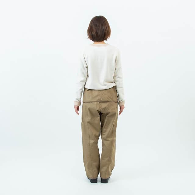 Stackin フィッシャーマンパンツ チノ ベージュ フリーサイズ ユニ