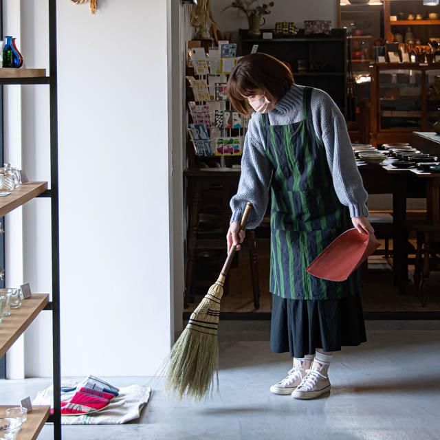【美品】ヤンマ産業　HARAPPA 会津木綿　前後両方で着られるシャツ　プラス丈 即売]前後両方で着られるシャツ レギュラーサイズ - HARAPPA web