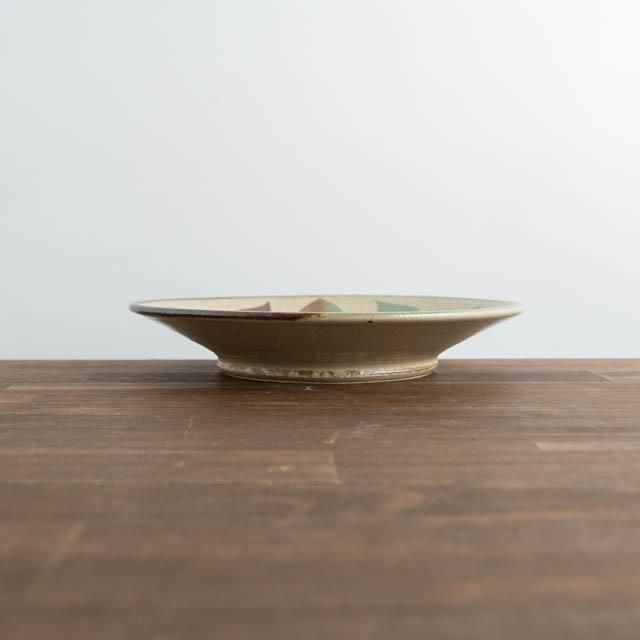 益子　作家　【島田緋陶志】　菓子鉢皿　茶道具 益子 作家 【島田緋陶志】 菓子鉢皿 茶道具