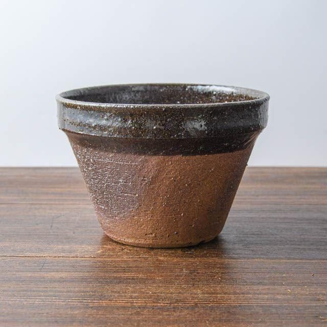 中ノ畑窯 佐藤央巳･友美 植木鉢 08 五寸