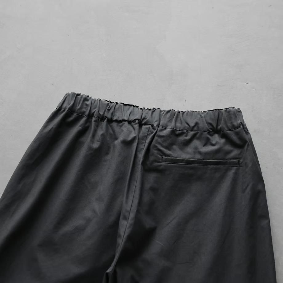 HUIS ハウス ダウンプルーフコットンセミワイドパンツ