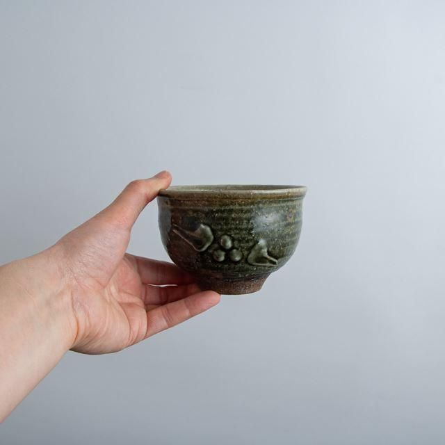 三宅康太 倉敷青木窯 イッチン抹茶碗｜器 倉敷 陶器 島根｜FRANK