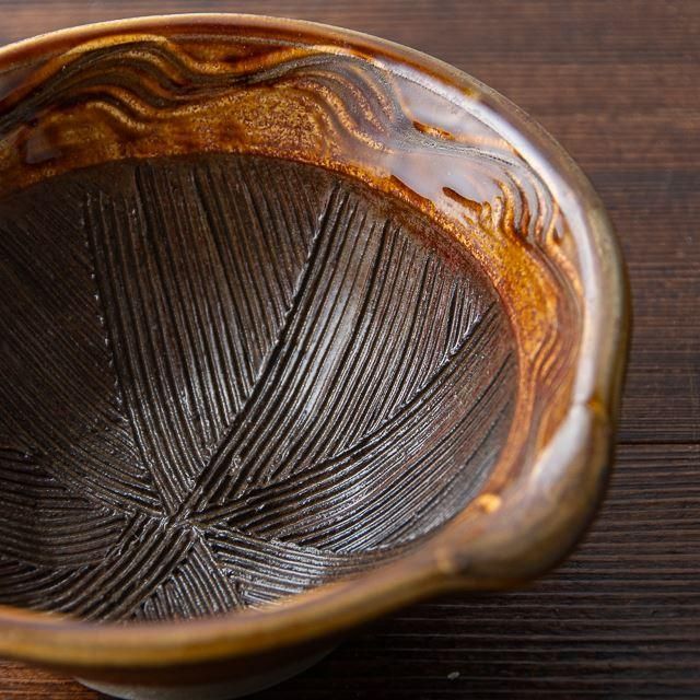 小鹿田焼 黒木昌伸窯 五寸すり鉢 06｜窯元 陶器 大分 通販