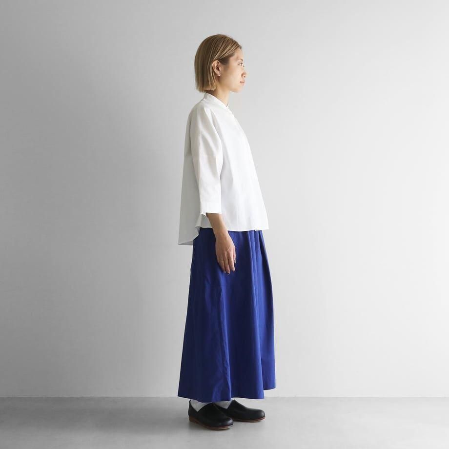 オーガニックコットン 2wayタック＆ギャザージャンパースカート HUIS ハウス オーガニックコットン2wayタック&ギャザー