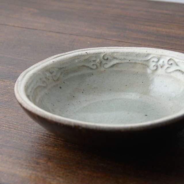 京焼 清水焼 白釉 大鉢 (20cm×9cm) 京焼 清水焼 白釉 大鉢 (20cm×9cm)