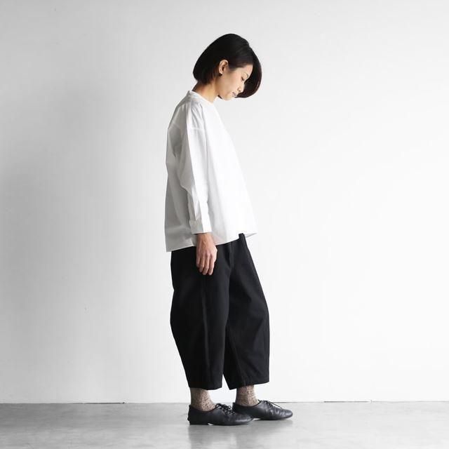 HUIS. バフクロスバルーンパンツ サルエルパンツ ブラック 506 バフクロスバルーンパンツ【ユニセックス】506が再入荷しました