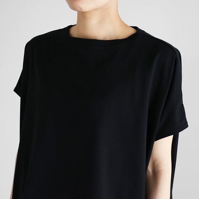 HUIS ハウス ［HUIS in house］SUVIN COTTONフレンチスリーブ