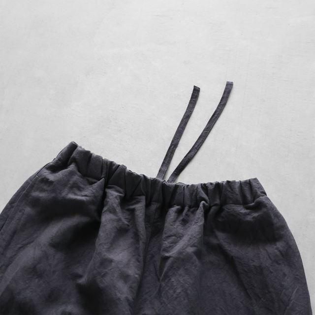【✨極美品✨】HUIS.◎バンブーリネンバルーンパンツ ブラック バンブーリネンバルーンパンツ【ユニセックス】506をUPしました