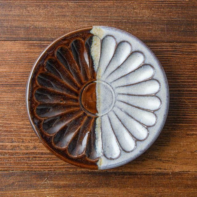 やすとし窯 坂西康俊 五寸皿 05
