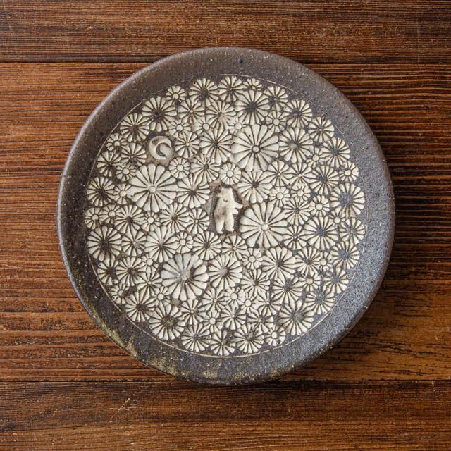 池田大介さん　４寸　小皿 楽天市場】池田大介 ヘリンボーン 4寸皿│小皿 取り皿 銘々皿