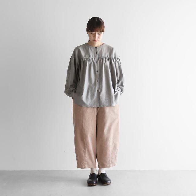 HUIS ハウス シャトルコーデュロイバルーンパンツ（太畝・ピンク