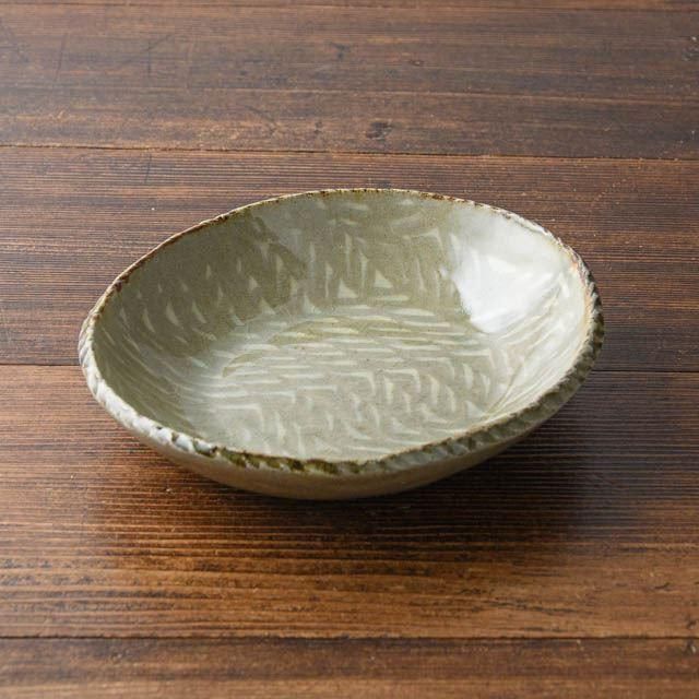 まゆみ窯　透明釉象嵌　7寸皿5枚セット 日々の暮らし | 透明釉7寸兜鉢 | まゆみ窯