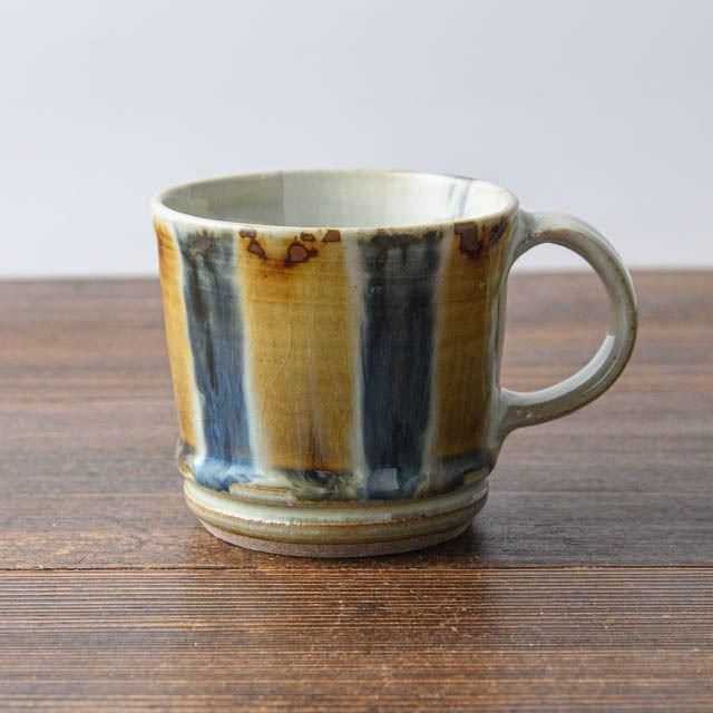 袖師窯 尾野友彦 二色マグカップ 小 01 - FRANK暮らしの道具