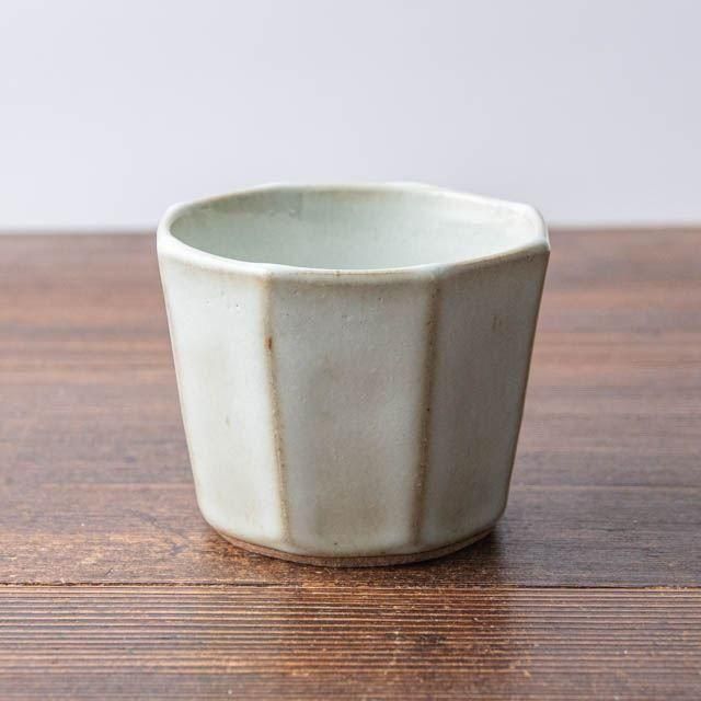 SUN 焼締め黒釉掛け分け小鉢(そば猪口五点組)と桃丸鉢 SUN様専用 焼