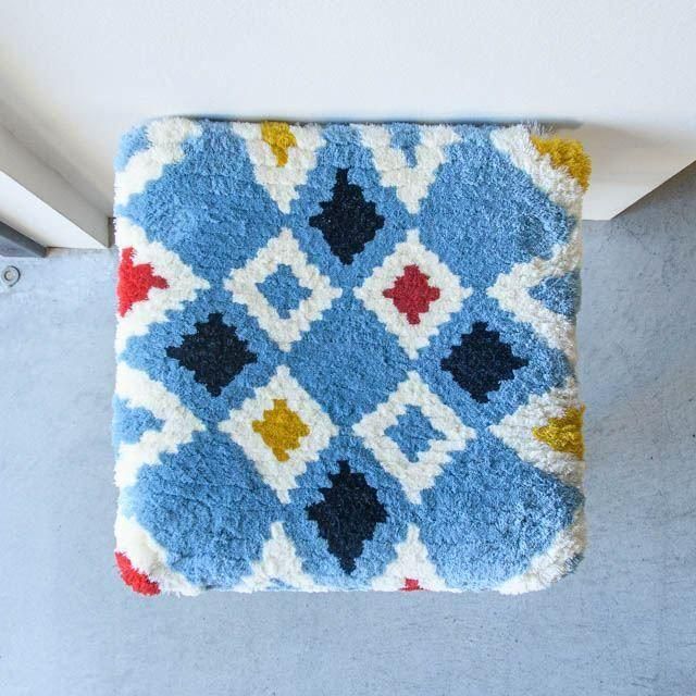 ノッティング  椅子敷き　175 楽天市場】ノッティング織椅子敷きの通販