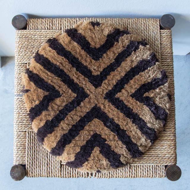 ノッティング織椅子敷き - FRANK暮らしの道具 オンラインショップ