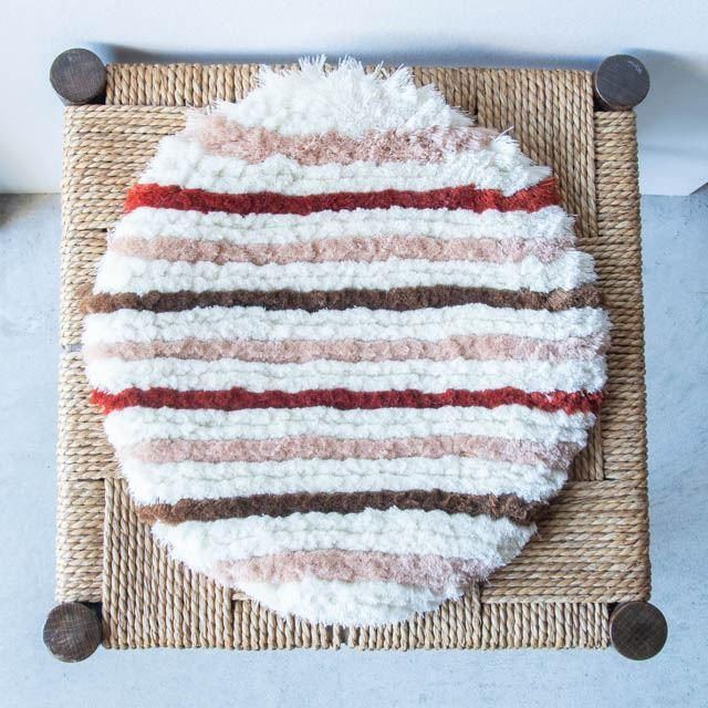 ノッティング織椅子敷き - FRANK暮らしの道具 オンラインショップ