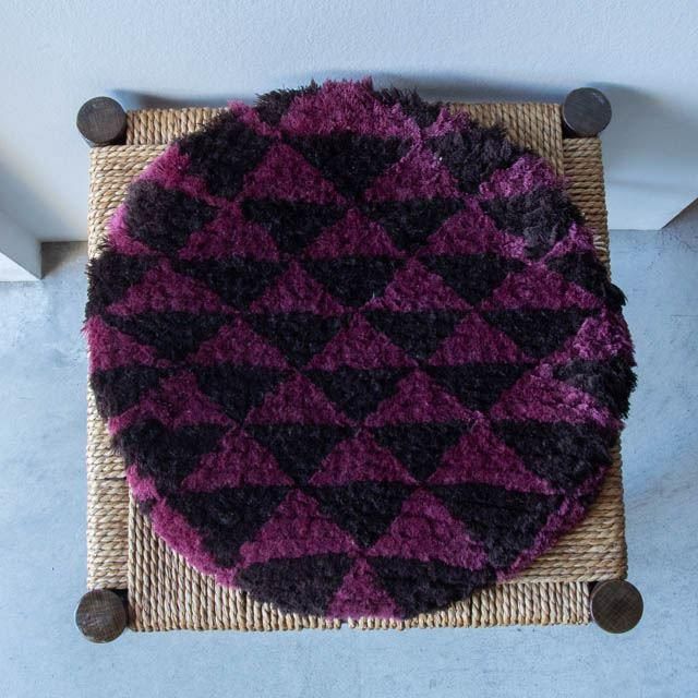 ノッティング  椅子敷き　175 木綿のノッティング （14-4） | 出西窯 on-line STORE