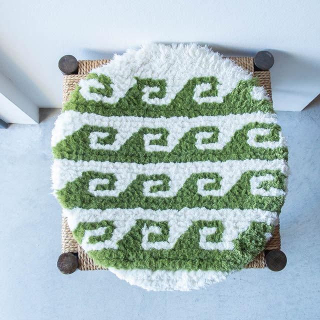 ノッティング織椅子敷き - FRANK暮らしの道具 オンラインショップ