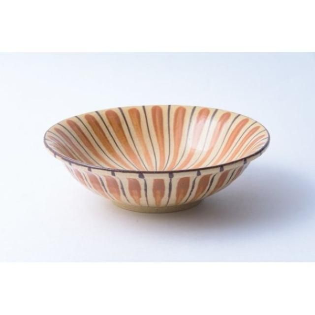 工房小春花 【瀬戸】 麦藁手茶碗（二色十草）｜FRANK暮らしの道具