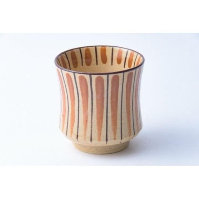 瀬戸 麦藁手 酒盃・猪口 酒器に好適です （工房小春花 瀬戸 麦藁