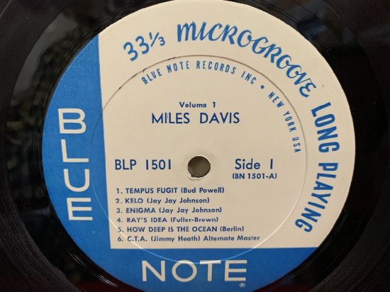 MILES DAVIS VOL.1 - 古書・レコード・CD｜トマト書房