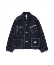 <img class='new_mark_img1' src='https://img.shop-pro.jp/img/new/icons20.gif' style='border:none;display:inline;margin:0px;padding:0px;width:auto;' />CHAMBRAY COVERALL JACKET "CLAYTON"