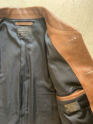 A-1 LEATHER JACKET ( TYPE-1 ) ☆ - shackman
