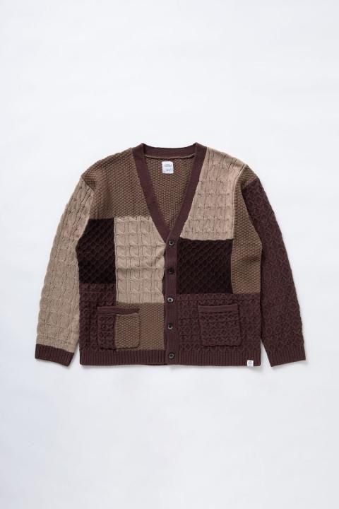 <img class='new_mark_img1' src='https://img.shop-pro.jp/img/new/icons20.gif' style='border:none;display:inline;margin:0px;padding:0px;width:auto;' />PATCHWORK CARDIGAN “GODARD"