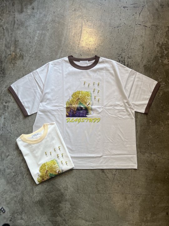 <img class='new_mark_img1' src='https://img.shop-pro.jp/img/new/icons20.gif' style='border:none;display:inline;margin:0px;padding:0px;width:auto;' />SEAHORSE"RINGER Tee