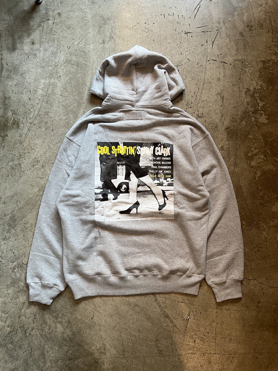 BLUE NOTE / MIDDLE WEIGHT PULLOVER HOODED SWEAT SHIRT ( TYPE-2 ...