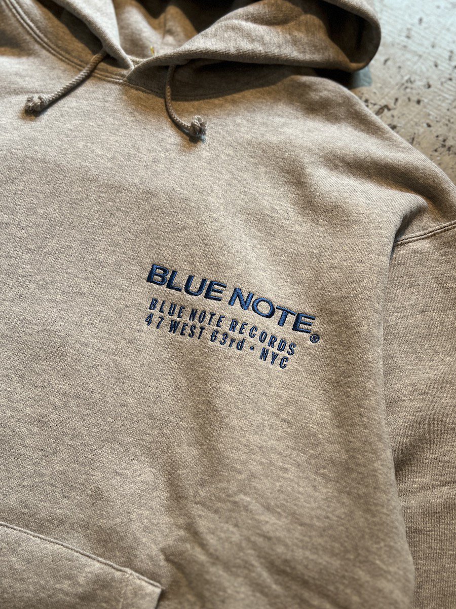 BLUE NOTE / MIDDLE WEIGHT PULLOVER HOODED SWEAT SHIRT ( TYPE-2