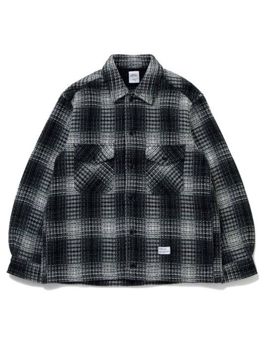 <img class='new_mark_img1' src='https://img.shop-pro.jp/img/new/icons20.gif' style='border:none;display:inline;margin:0px;padding:0px;width:auto;' />L/S WAFFLE CHECK SHIRT JACKET "VRONSKY"