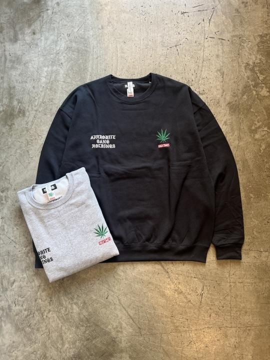 舐達麻 / HIGHTIMES / CREW NECK SWEAT SHIRT