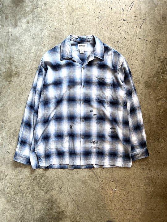 RAYON CHECK SHIRTS REPAIRED