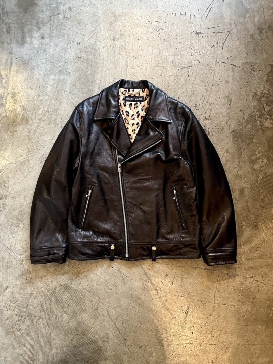 DOUBLE RIDERS LEATHER JACKET ( TYPE-2 )