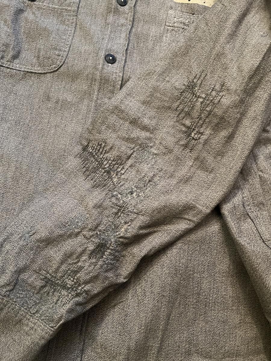 PRISONER BLACK CHAMBRAY SHIRTS - shackman