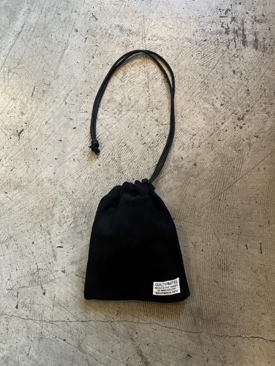 SUEDE LEATHER SHOULDER POUCH