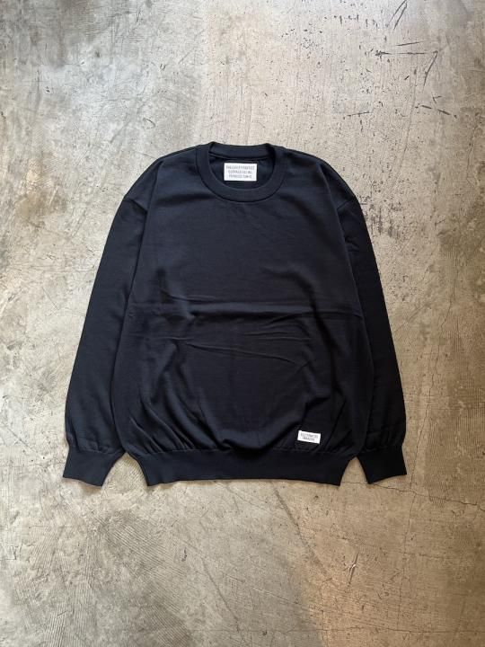 COTTON KNIT CREW NECK SWEATER ( TYPE-1 )