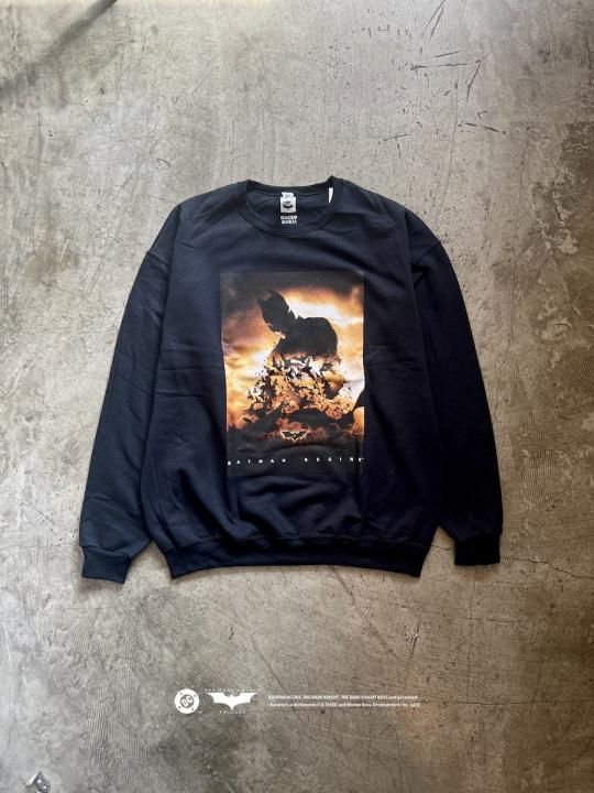 THE DARK KNIGHT TRILOGY / CREW NECK SWEAT SHIRT ( TYPE-1 )