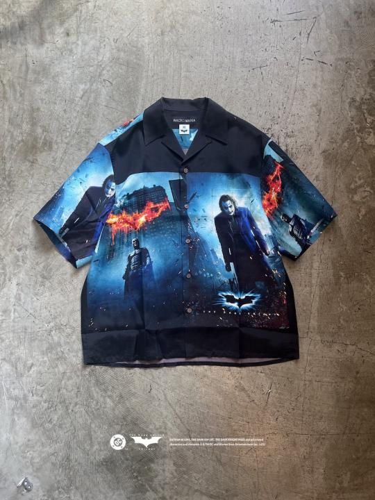 THE DARK KNIGHT TRILOGY / S/S HAWAIIAN SHIRT ( TYPE-2 )